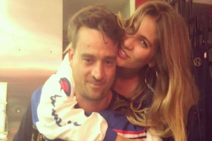 Elena junto a Chano