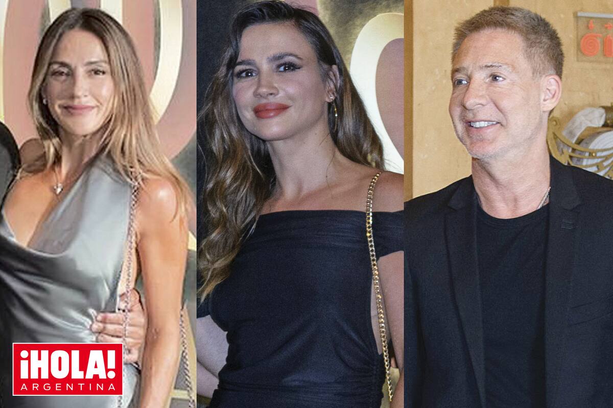 Eleonora Wexler, Celeste Cid y Adrián Suar, enamorados