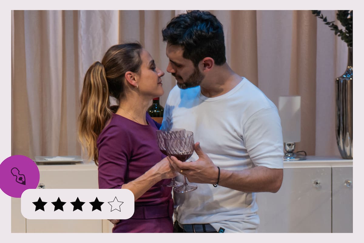 Eleonora Wexler y Gonzalo Heredia en La mentira, con dirección de Nelson Valente