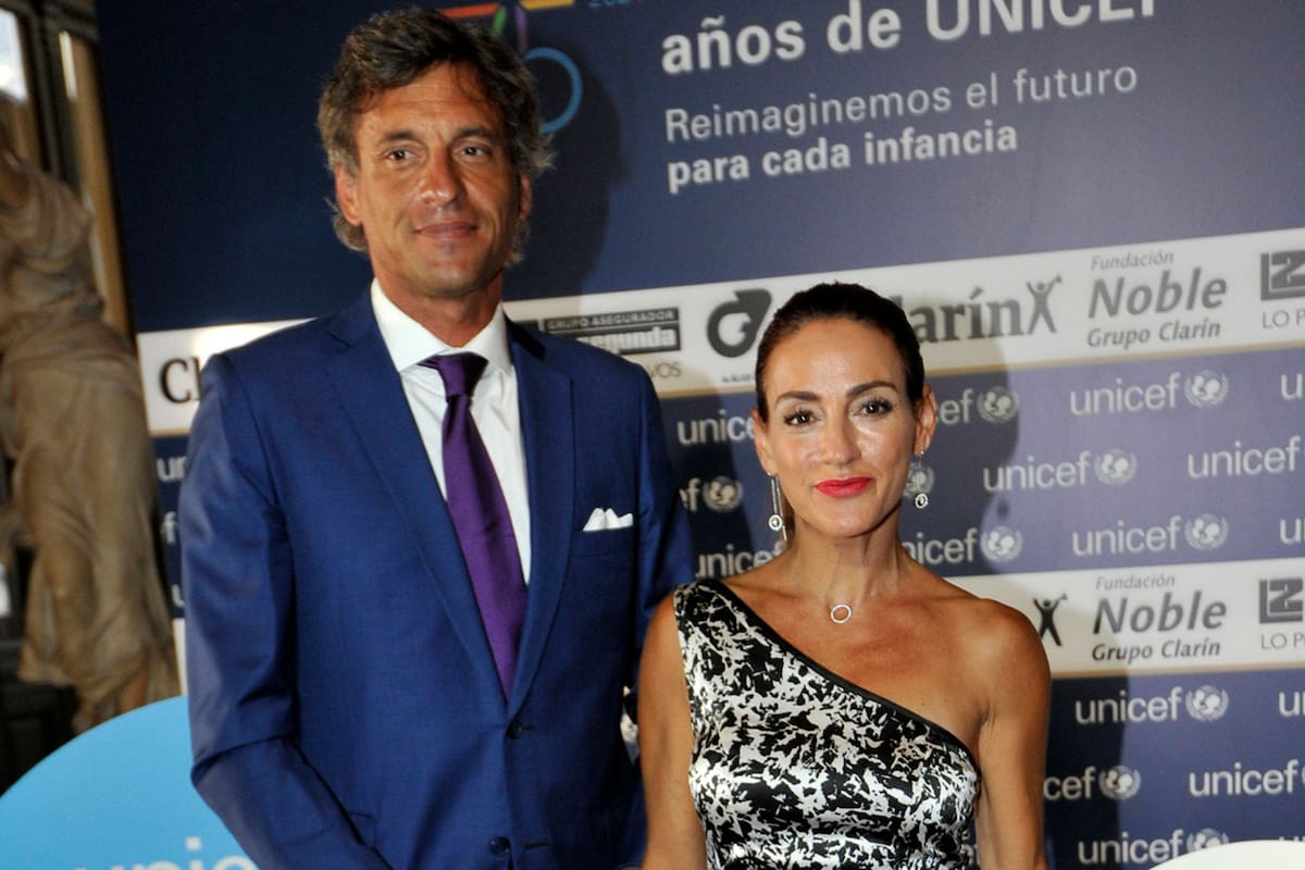 Eleonora Wexler y su pareja, presentes en la Gala de Unicef por los 75 años en el Teatro Colón