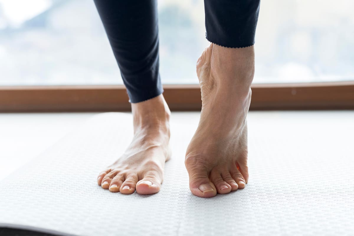 Elevar los pies en puntas puede ayudar a muchas personas a ver cómo se encuentra físicamente