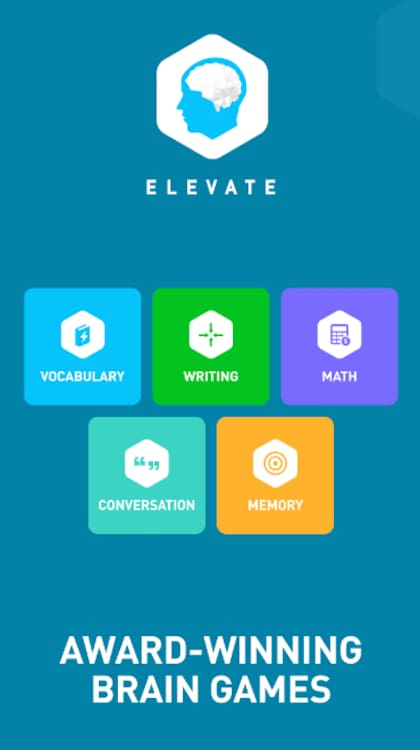 Elevate es un juego de memoria premiado que está disponible para usuarios de Android