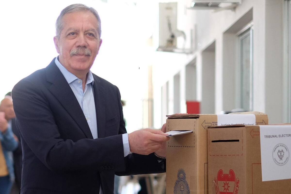 Elías Suárez, el ganador de las elecciones para gobernador en Santiago del Estero