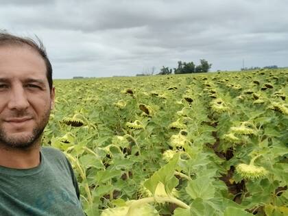 Eliel Nabaes, presidente de la Federación Agraria Filial Bolívar