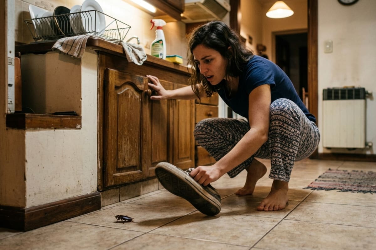 Eliminar cucarachas para muchos es una tarea imposible (Foto: IA)
