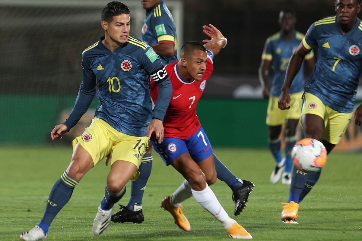 Eliminatorias: Chile vs Colombia