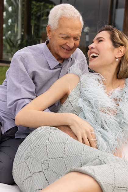 Elina y Eduardo. "Mi marido también es mi gran amigo. Estoy horas hablando con él, y él conmigo"
