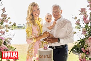 Todas las fotos y los detalles exclusivos del festejo de bautismo de su hija Kahlo en su casa de Nordelta