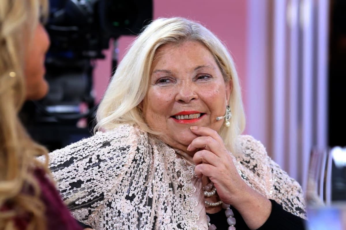 Elisa Carrió en el programa de Mirtha Legrand