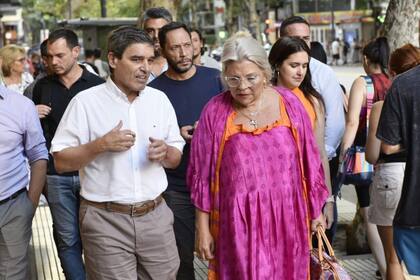 Elisa Carrió hizo una campaña muy activa en favor de Fernán Quirós, que ahora se baja de la candidatura a jefe de gobierno porteño