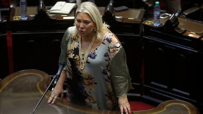 Elisa Carrió Juro como diputada
