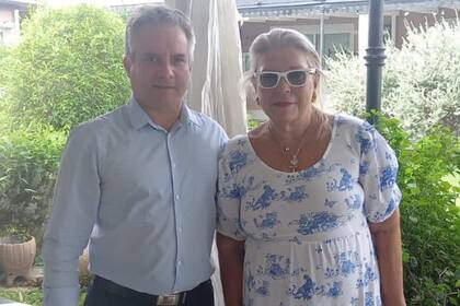 Elisa Carrió recibió a Marcelo D'Alessandro en Exaltación de la Cruz
