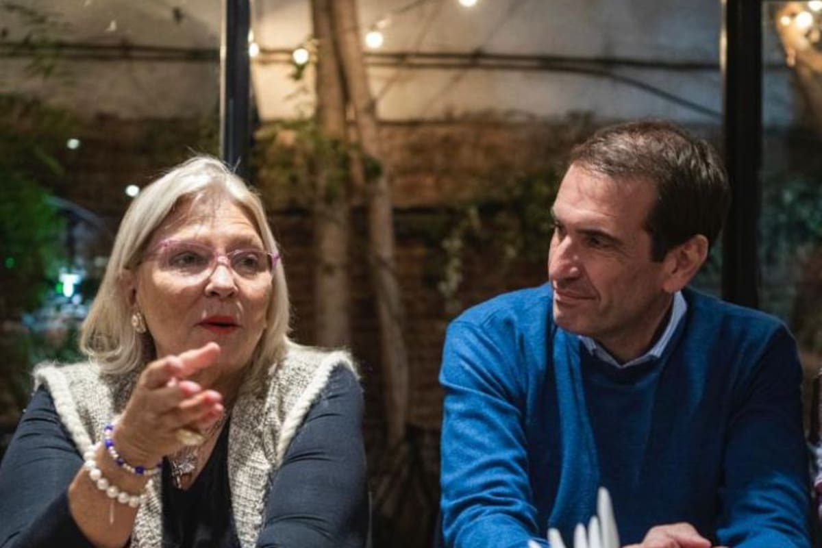 Elisa Carrió respaldó a Pablo Cervi en Neuquén