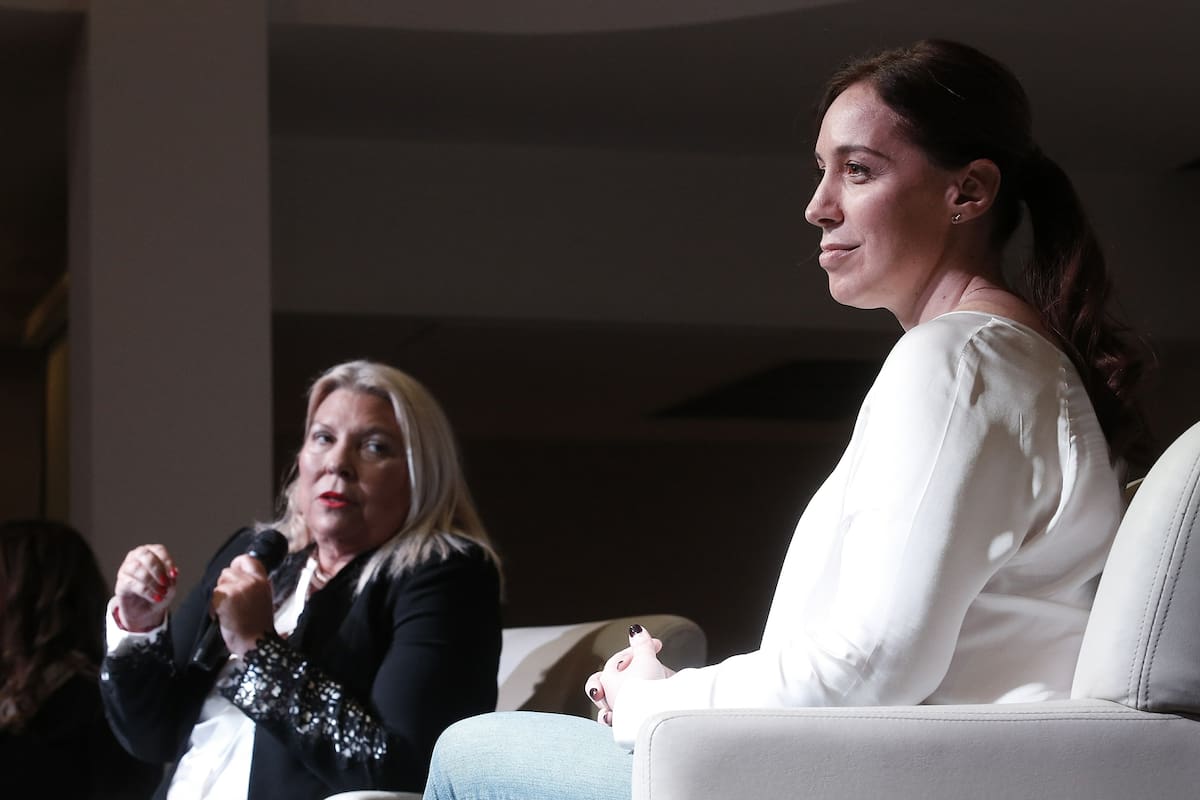 Elisa Carrió y María Eugenia Vidal