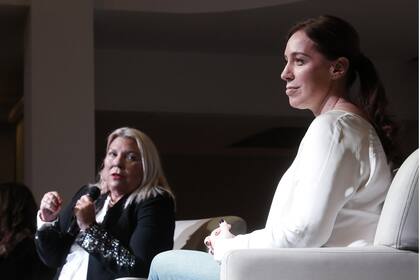 Elisa Carrió y María Eugenia Vidal, en un diálogo abierto