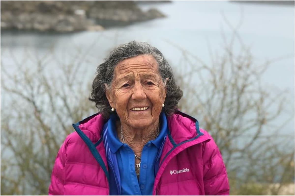 Elisa Sampietro de Forti cumplirá 90 años el 31 de diciembre de este año (Foto: Instagram/@elisaforti1)