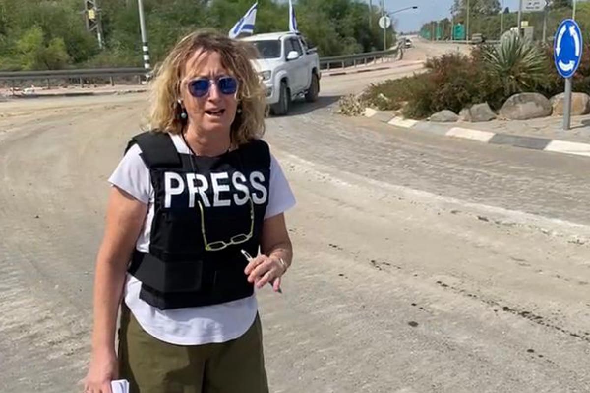 Elisabetta Piqué en Israel