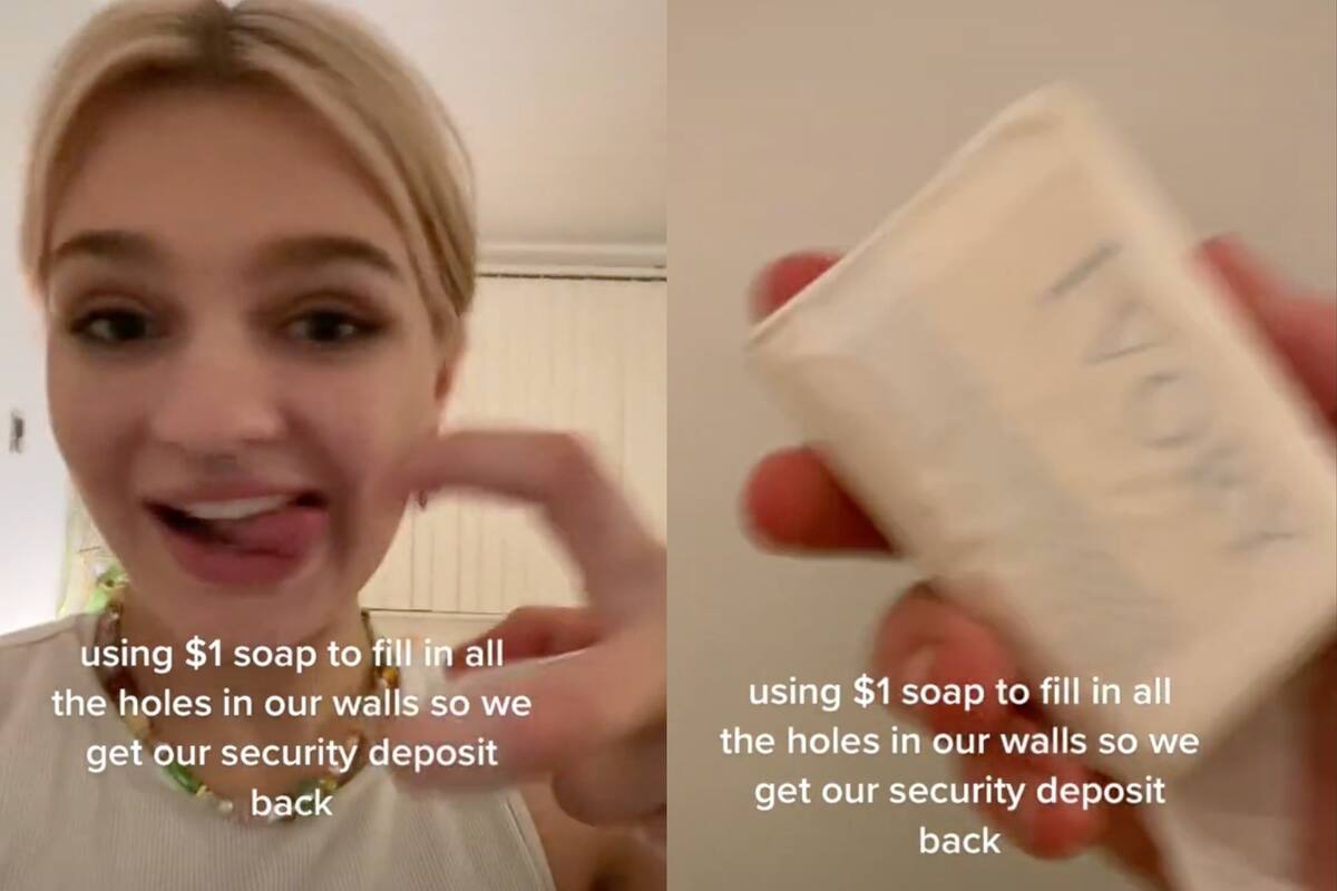 Elise es una tiktoker que revolucionó con su truco viral para obtener la devolución en el alquiler