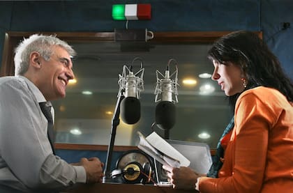 Eliseo Álvarez y Marina Baudracco