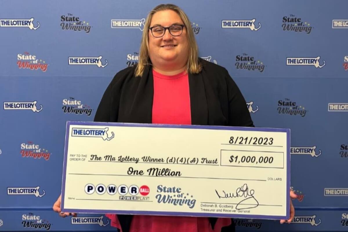 Elizabeth Caruso ganó un millón de dólares jugando Powerball