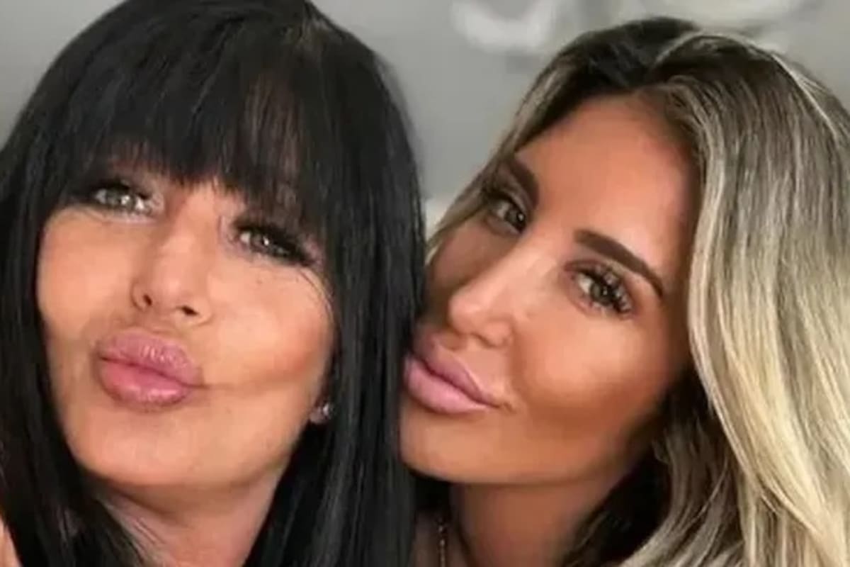 Elizabeth Rodrigo y su hija, Ayelén Paleo