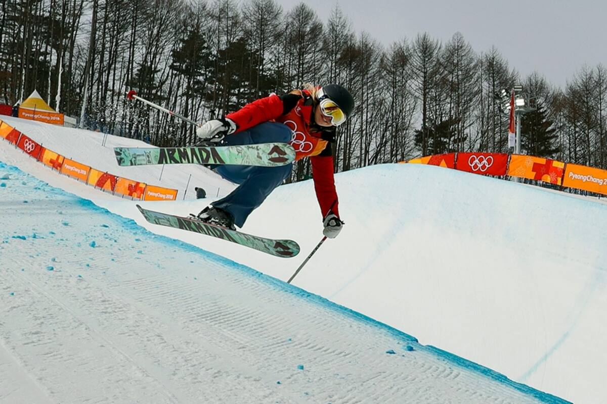 Elizabeth Swaney quedó última, lejos