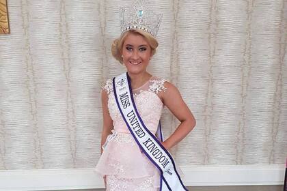 Ella Collins-Godden fue una de las mayores ganadoras de concursos de belleza de Reino Unido