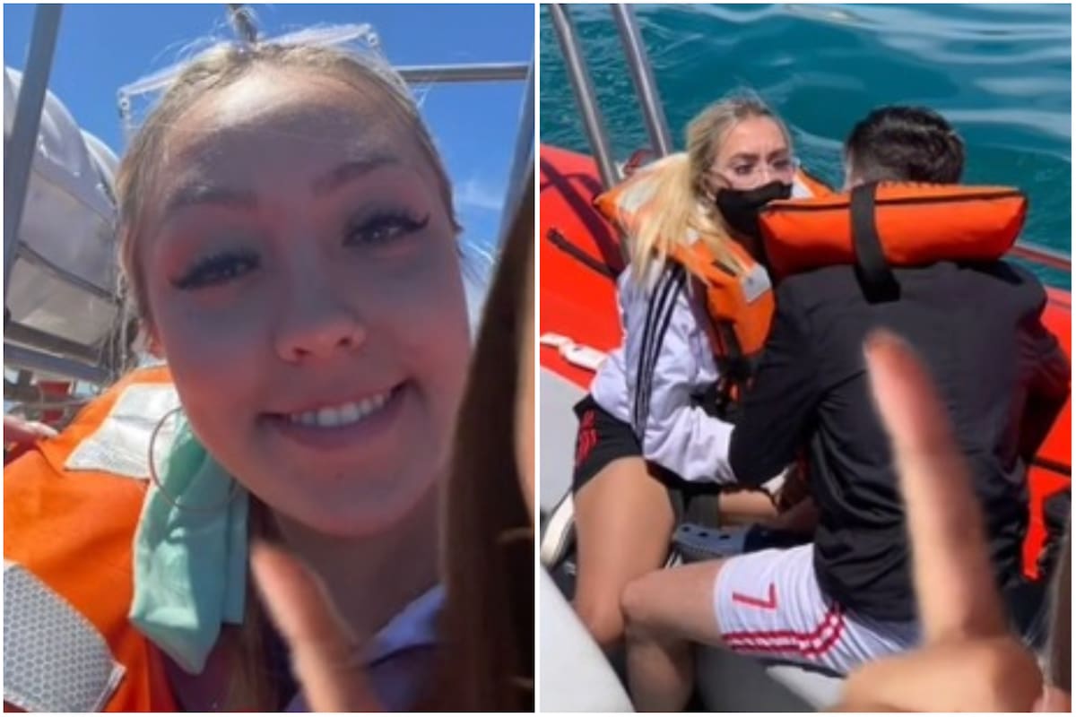 Ella planeó el viaje perfecto junto a su pareja, pero descubrió que su novio le fue infiel. (Crédito: TikTok @usuarioinestable_)