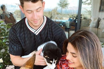 Ella trabajó en un video de los Jonas Brothers y allí surgió el romance, que desconoce la diferencia de edad