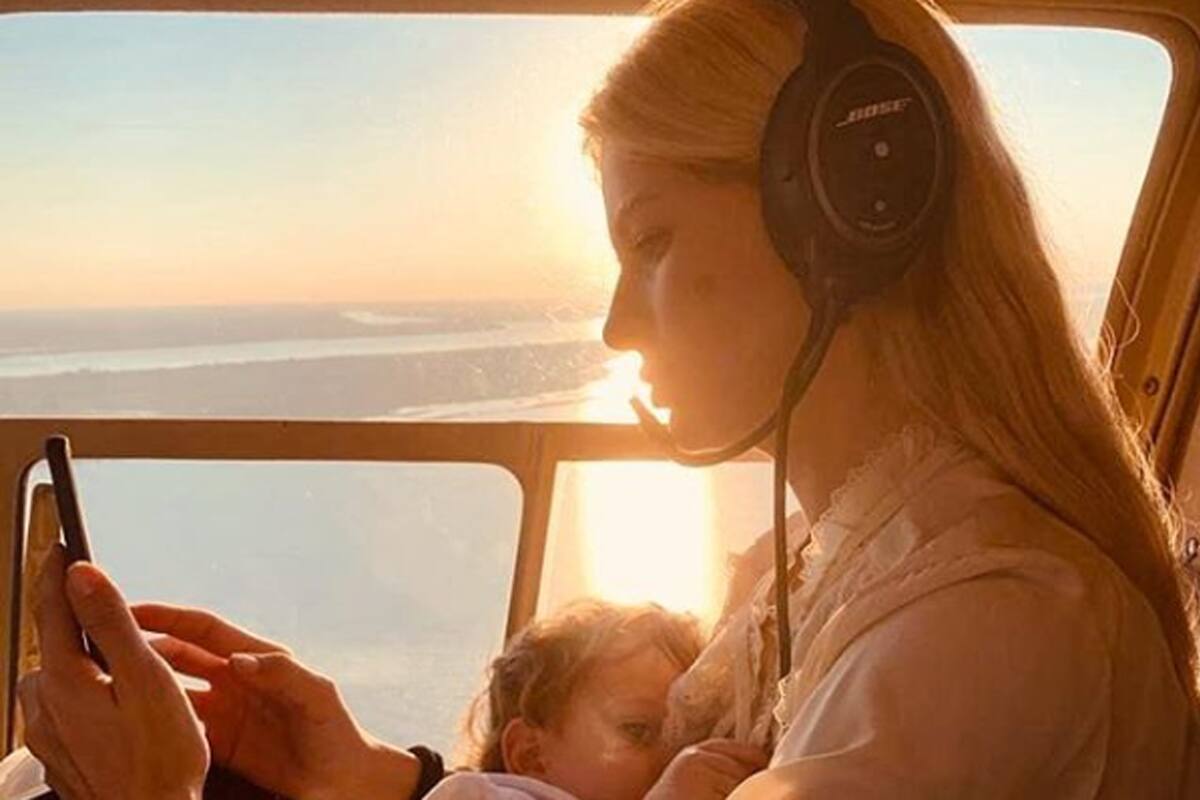 Ella ya había publicado fotos del chileno en el último mes pero nunca tan cariñosas