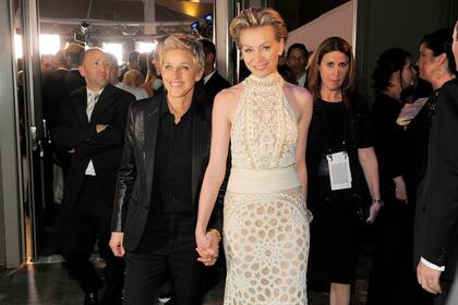 Ellen y Portia, en una de sus tantas apariciones públicas