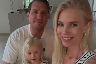 La tierna reacción de la hija de Maxi López al reencontrarse con su papá en un aeropuerto