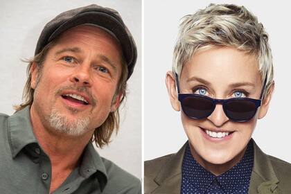 Ellen DeGeneres tuvo un divertido intercambio con Brad Pitt