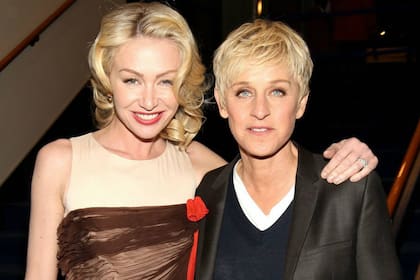 Portia de Rossi y Ellen DeGeneres