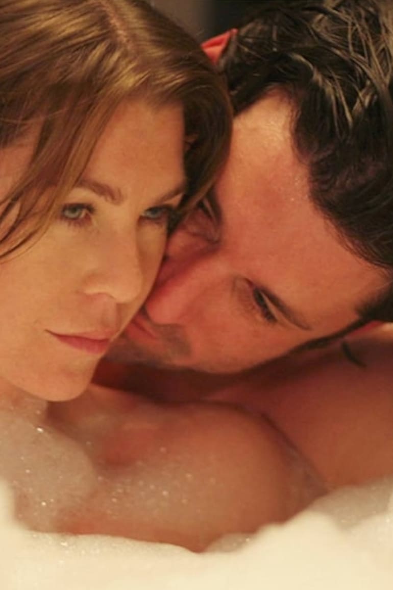 Ellen Pompeo y Patrick Dempsey en Grey's Anatomy