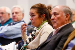 Eloísa Frederking, en una reciente reunión de la Rural