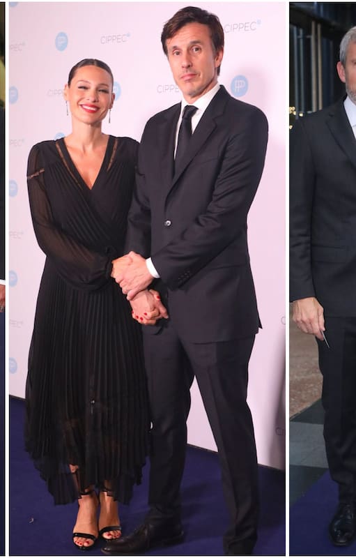 Eloisa Frederking y Nicolás Pino, Carolina "Pampita" Ardohain y Roberto García Moritán, Rogelio Frigerio y Victoria Costoya