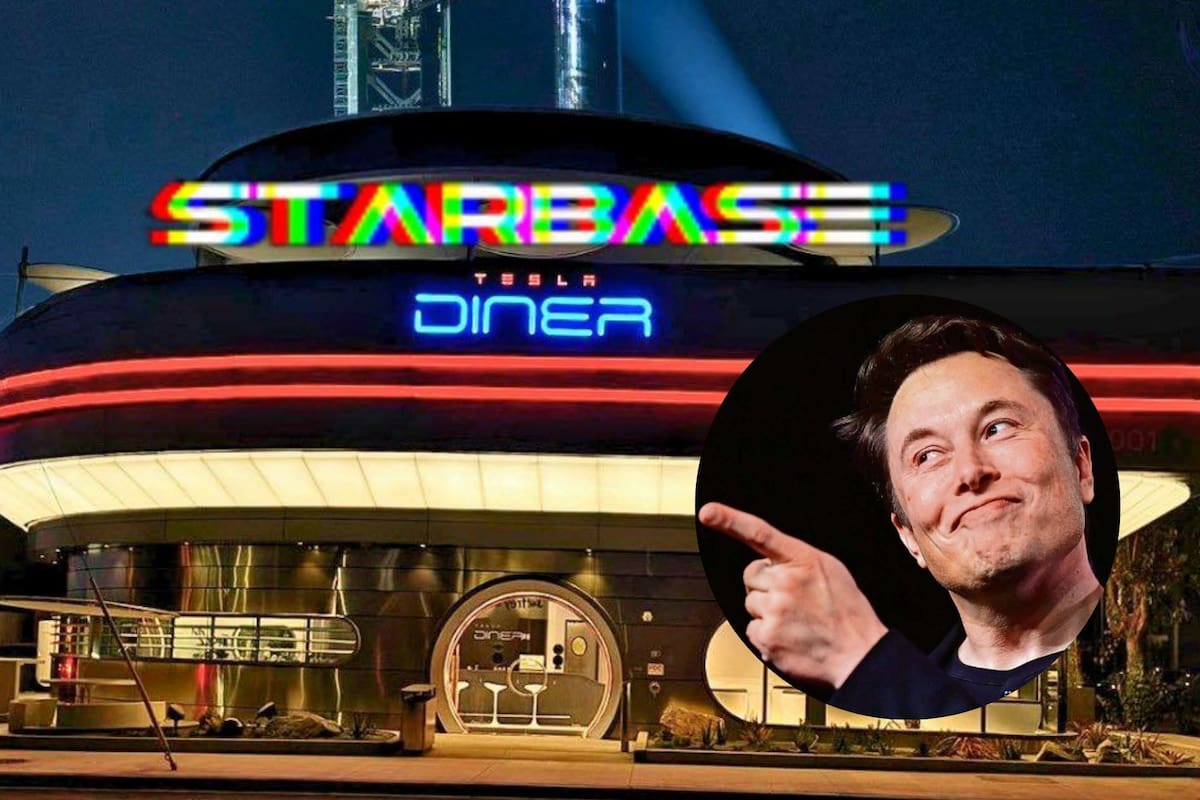 Elon Musk abre su primer restaurante llamado "Tesla Diner" en Los Ángeles, California (Facebook /Jianchun Xu - Instagram/@elonofficiall)