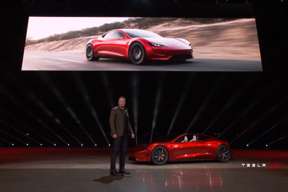 Elon Musk dijo que el próximo Tesla Roadster podría ser un auto volador (tesla.com)