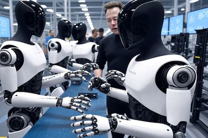 Elon Musk, en busca de robots cada vez más eficientes