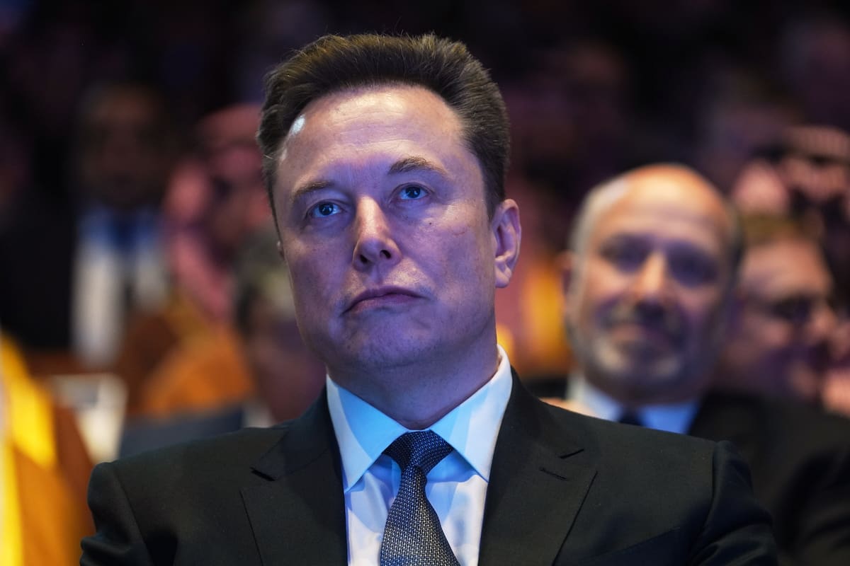 Elon Musk en un evento en el Centro Kennedy en Washington el 19 de noviembre del 2025. (AP foto/Evan Vucci)