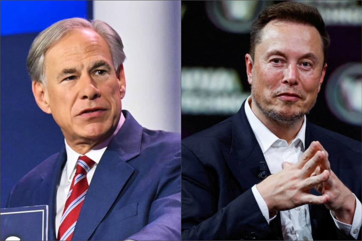 Elon Musk inauguró una fábrica en Austin y agradeció al gobernador de Texas, Greg Abbott, por su apoyo