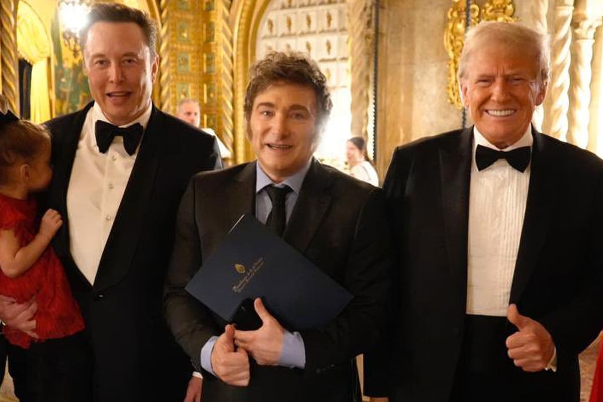 Elon Musk, Javier Milei y Donald Trump, una relación que simboliza un nuevo clima de época