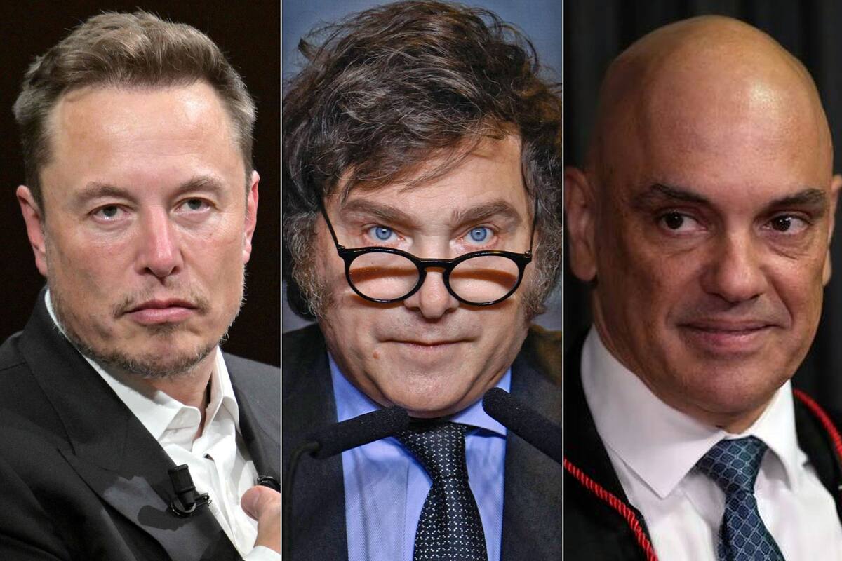 Elon Musk le pidió a Javier Milei interceder ante Alexandre de Moraes, el presidente de la Corte Suprema brasileña, que lo investiga por obstrucción a la Justicia