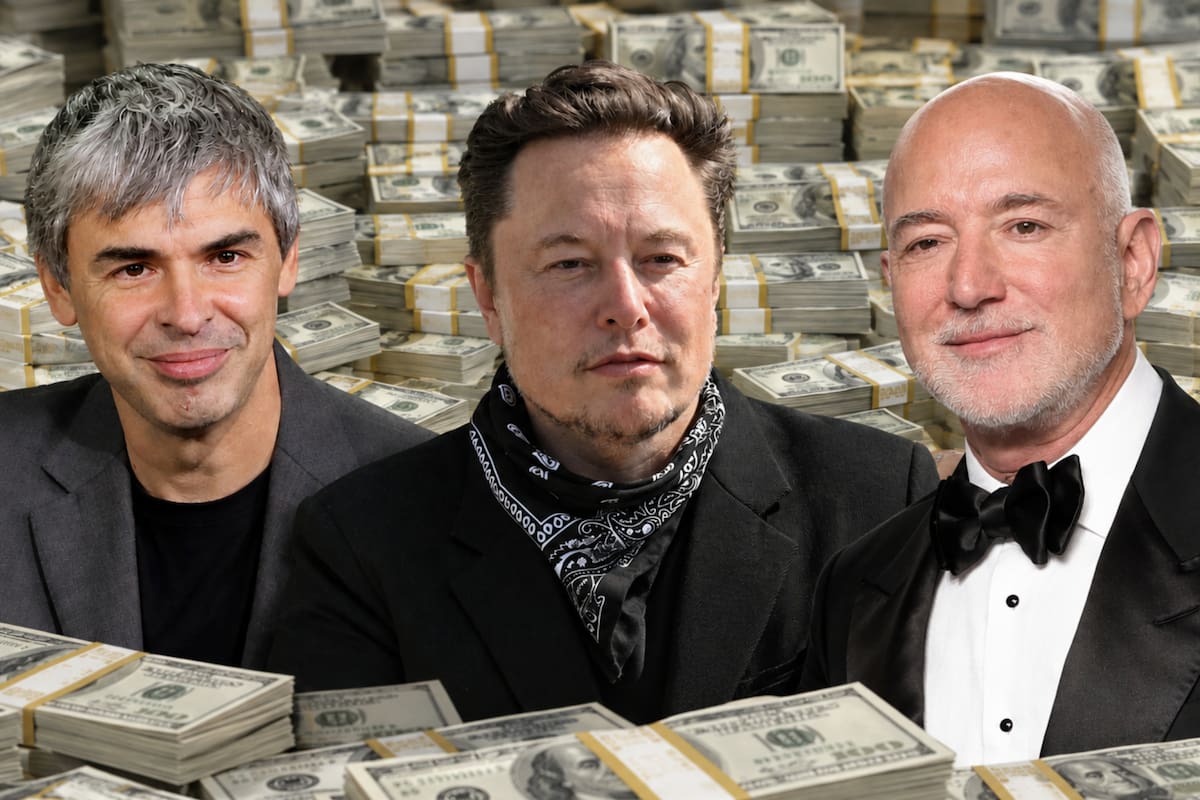 Elon Musk se consolida como la persona más rica del mundo y le saca distancia a Jeff Bezos y Larry Page