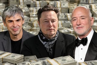 A cuánto asciende la fortuna de Elon Musk vs. Jeff Bezos y Larry Page
