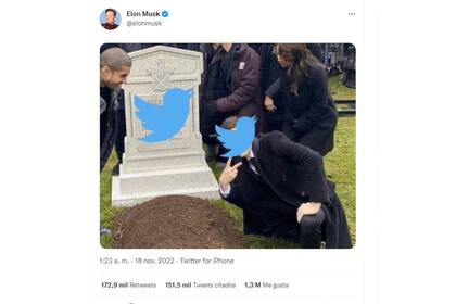 Elon Musk se mofó de los que, en Twitter, se lamentaron de la próxima muerte de la plataforma