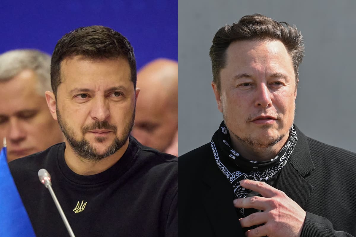 Elon Musk vs. Volodimir Zelensky
