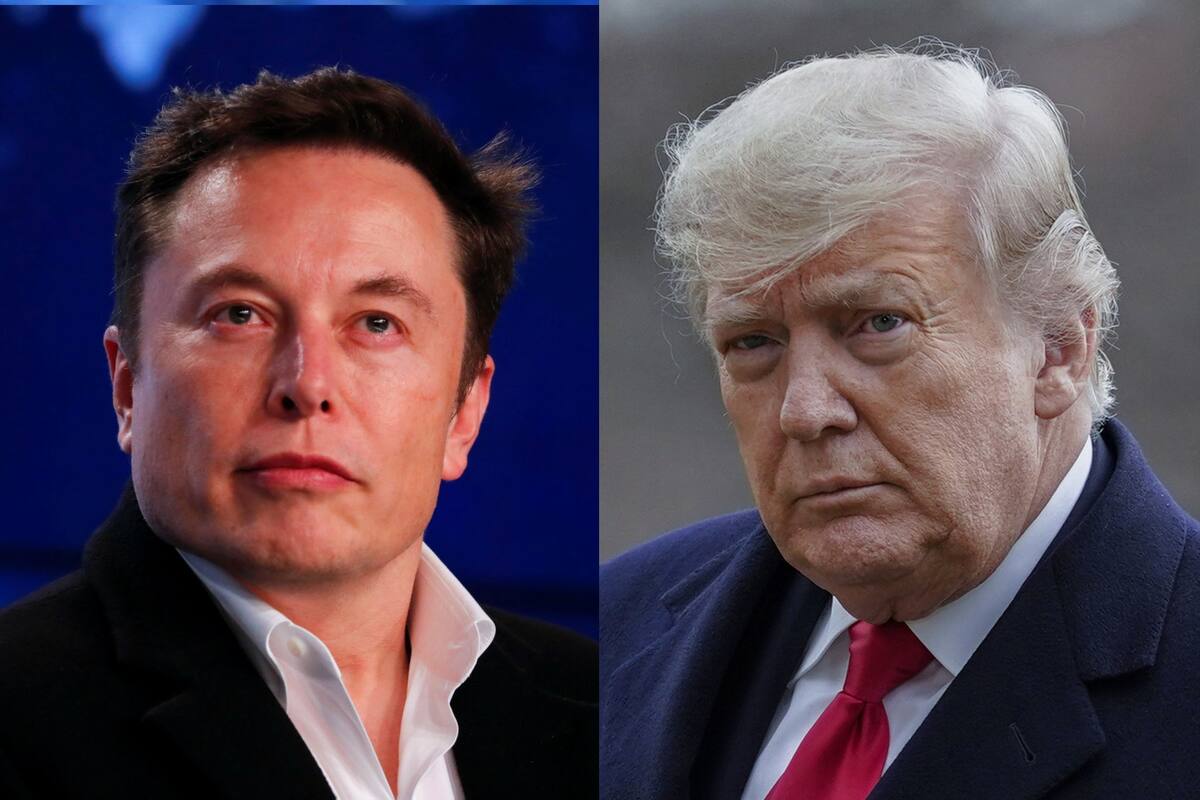 Elon Musk y Donald Trump compartieron un Space en X
