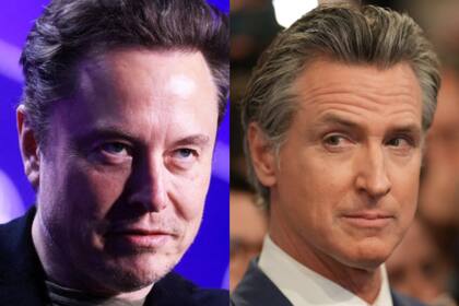 Elon Musk y Gavin Newsom, dos figuras clave de California, se enfrentan nuevamente, esta vez en la elección de vehículos eléctricos para el gobernador